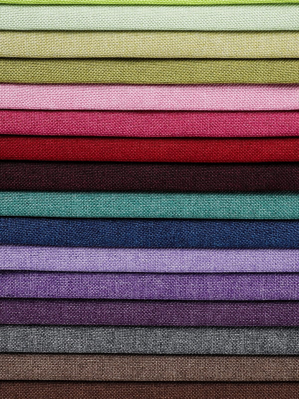 Buzara Sofa Oxford Flat Polyester Linen -stoffen