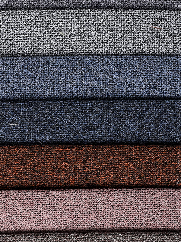 Mandalay Sofa geweven tweekleurige polyester linnen stoffen