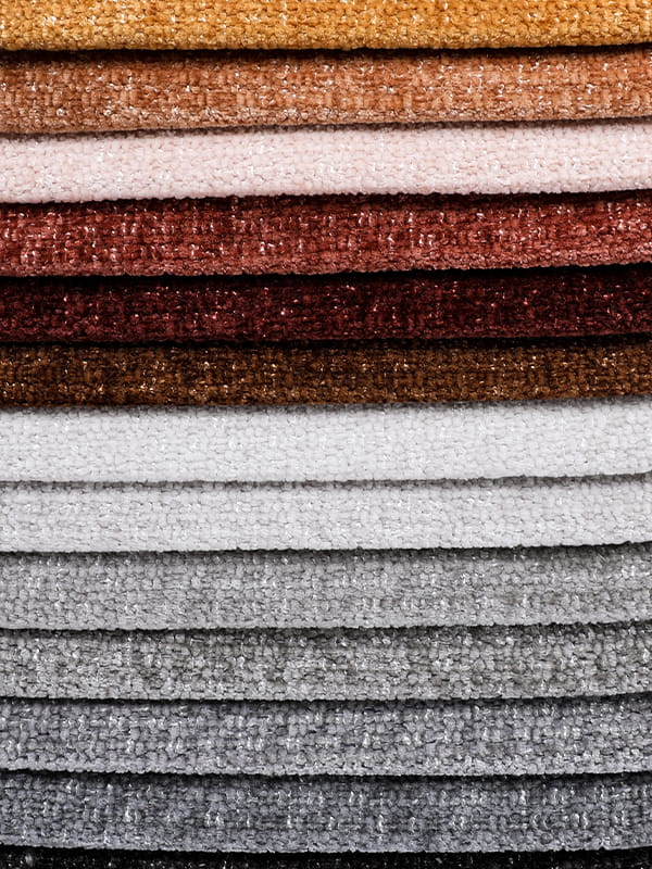 Argyle bank chenille stof