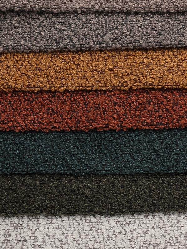 Heineken -lusgarenpolyester en linnen bankstoffen